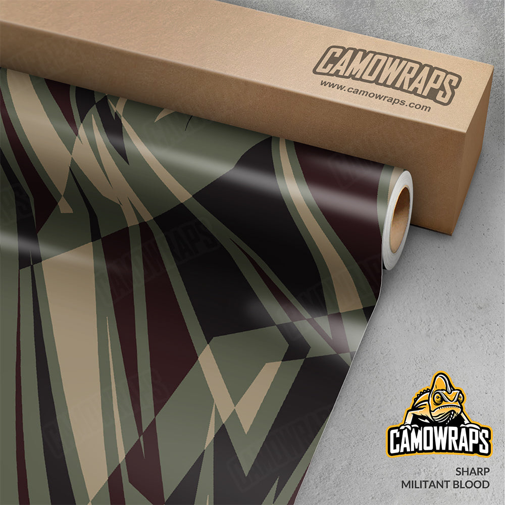 Sharp Militant Blood Gun Skin Vinyl Wrap