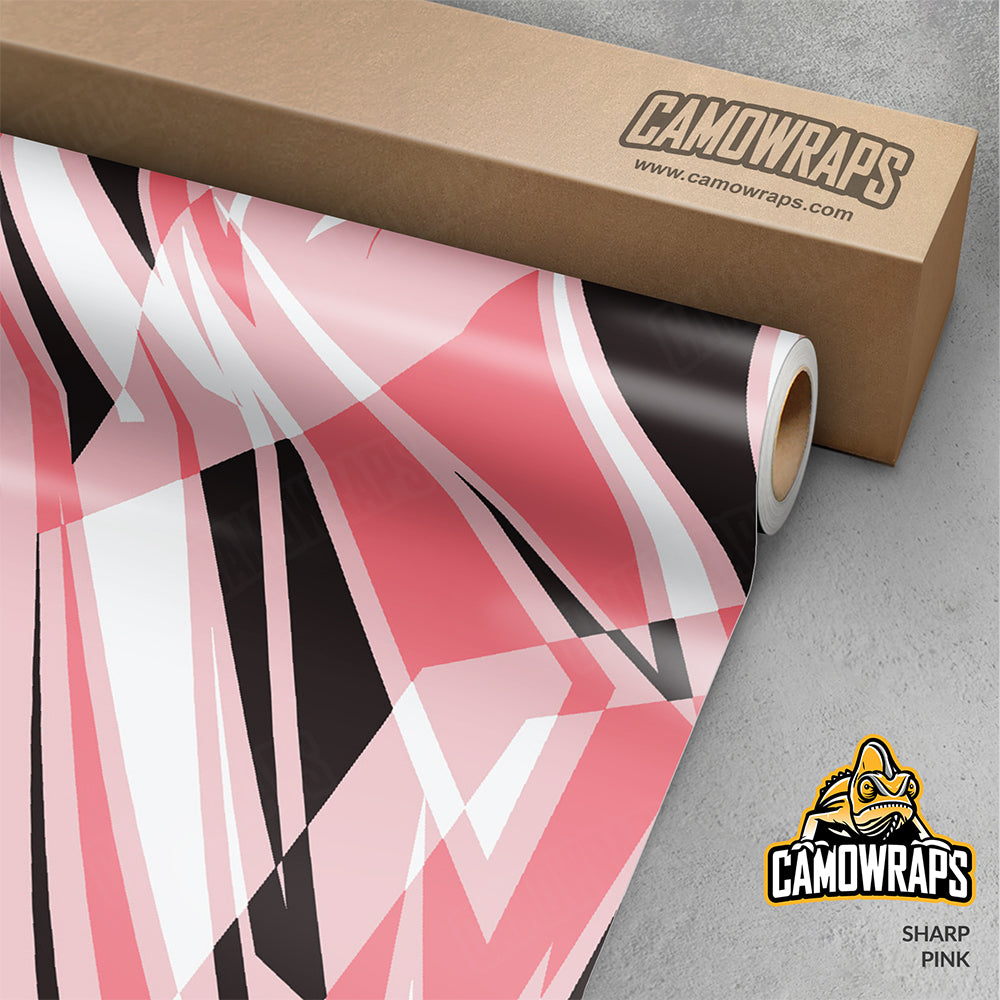 Sharp Pink Gun Skin Vinyl Wrap