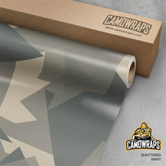 Shattered Army Gun Skin Vinyl Wrap