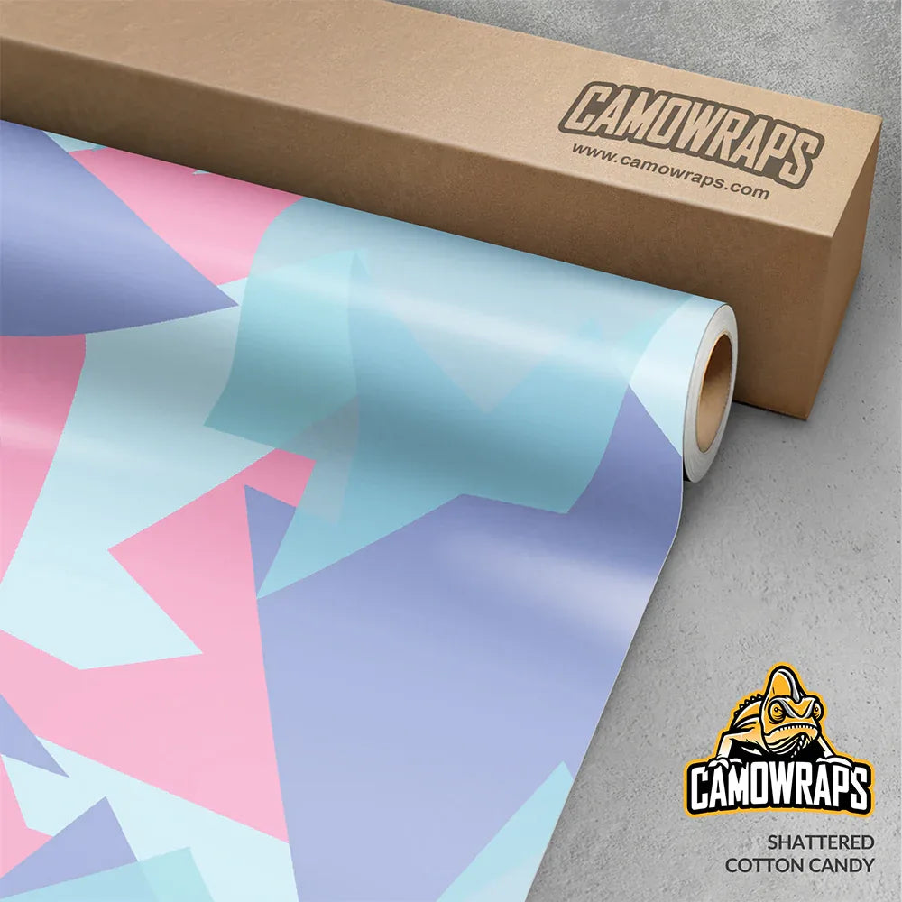 Shattered Camo Vinyl Wraps - Camo Wraps