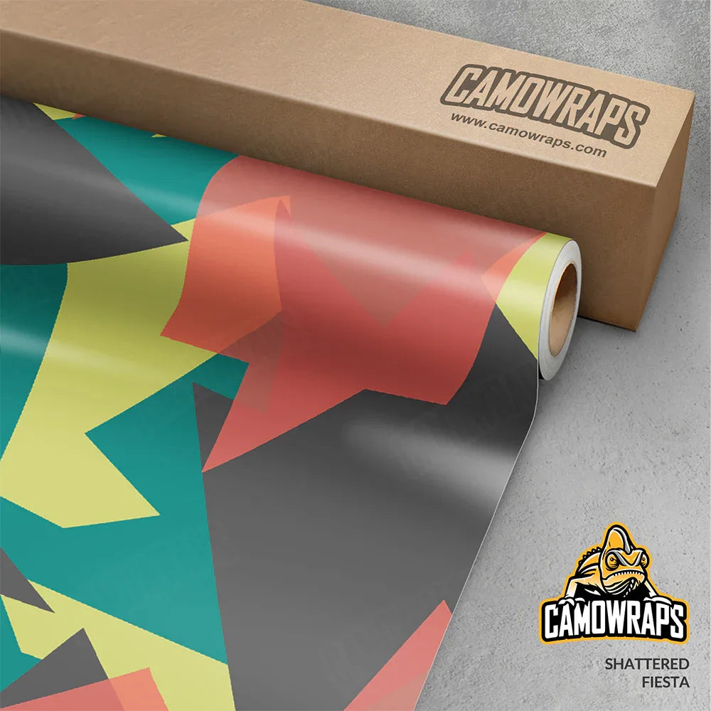 Shattered Camo Vinyl Wraps - Camo Wraps