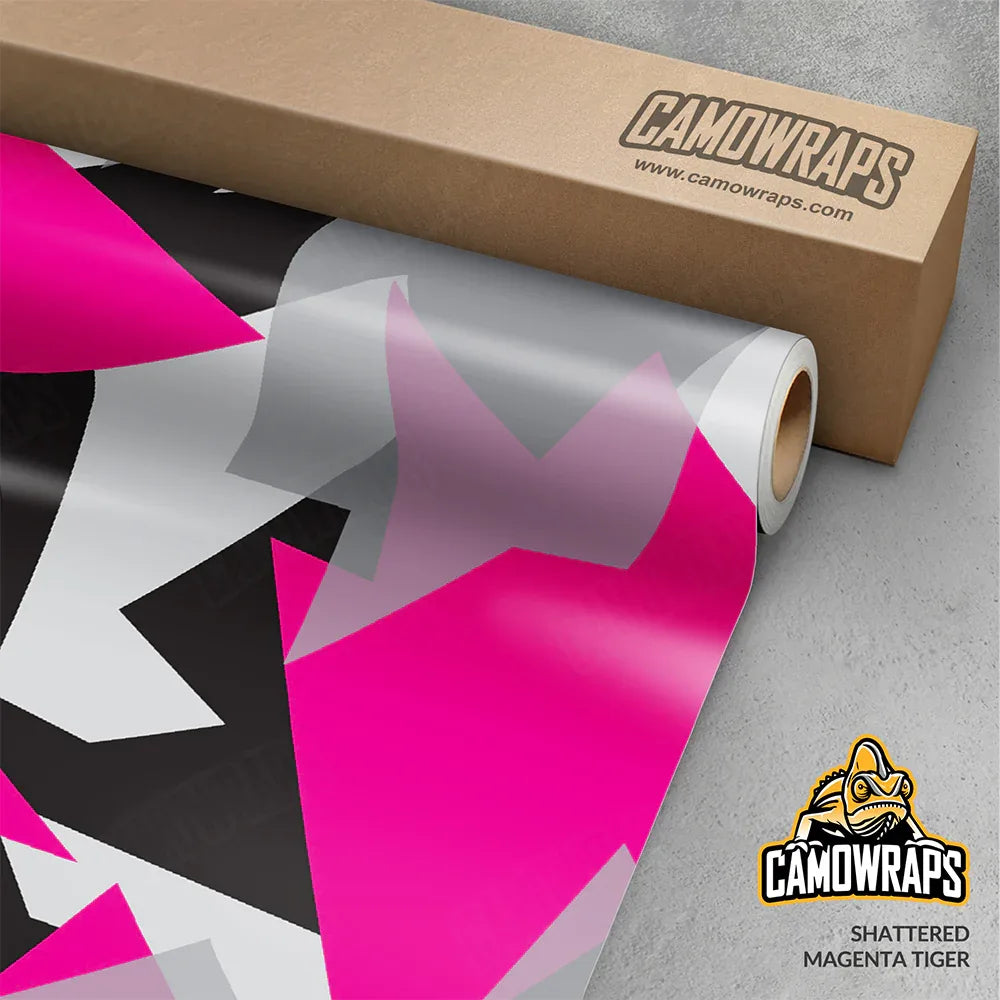 Shattered Camo Vinyl Wraps - Camo Wraps