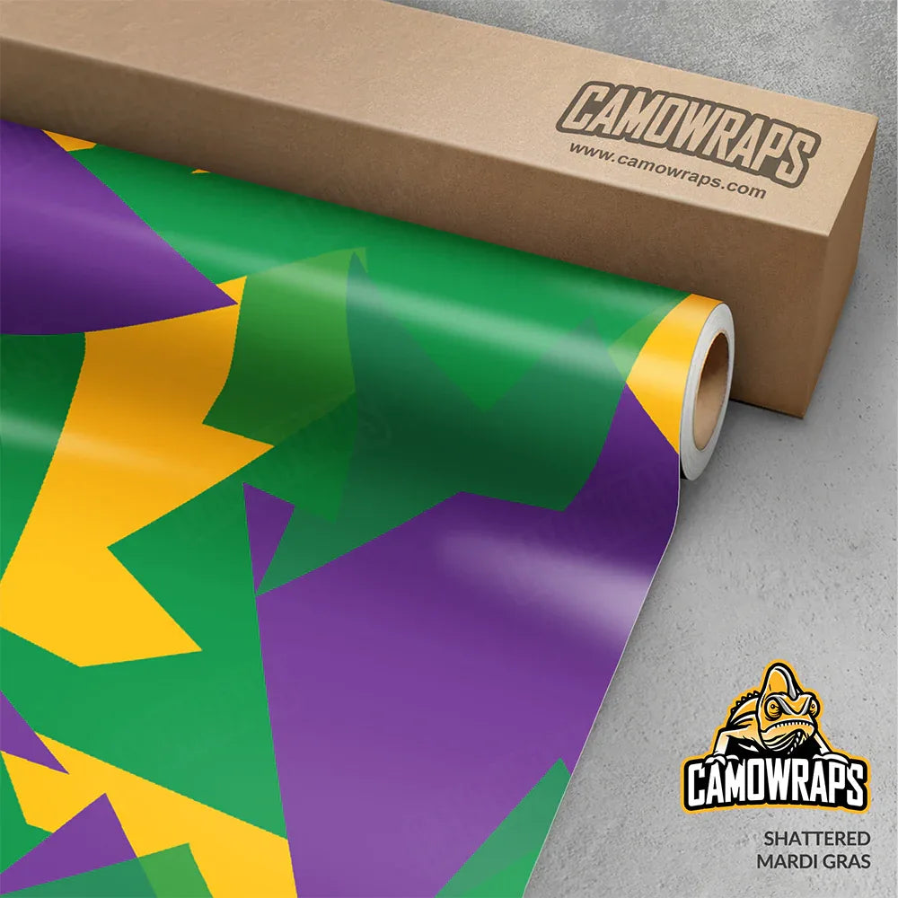 Shattered Camo Vinyl Wraps - Camo Wraps