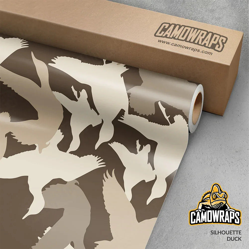 Silhouette Duck Gun Skin Vinyl Wrap