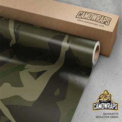 Silhouette Seductive Green Gun Skin Vinyl Wrap