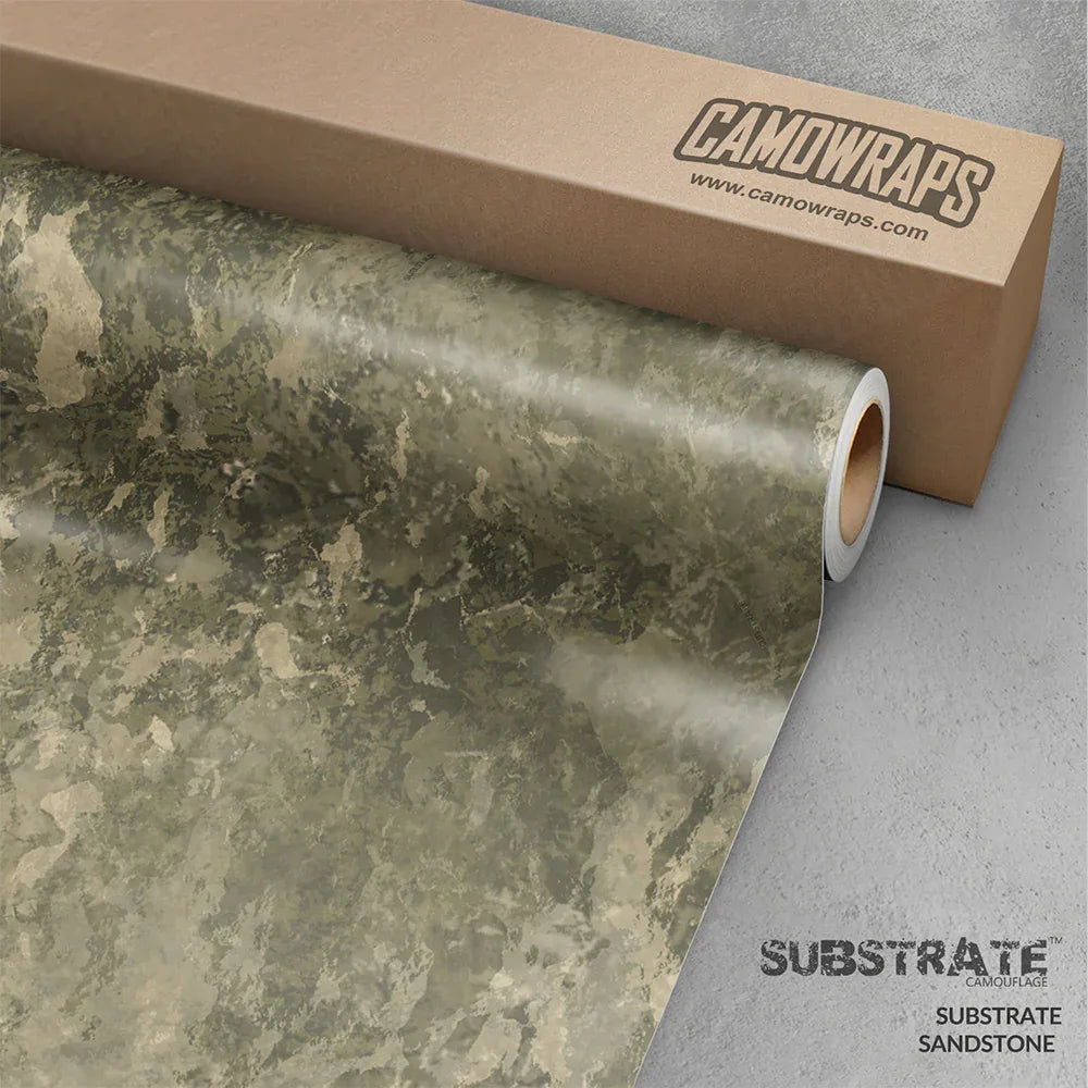 Substrate Sandstone Gun Skin Vinyl Wrap