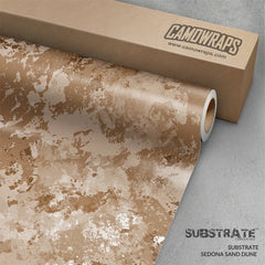 Substrate Sedona Sand Dune Gun Skin Vinyl Wrap