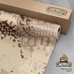 Tire Splatter Camo Vinyl Wraps - Camo Wraps