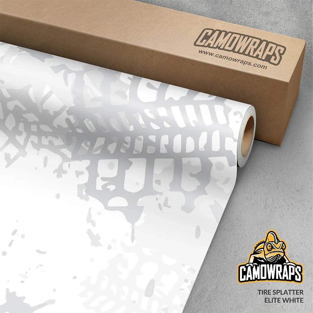 Tire Splatter Camo Vinyl Wraps - Camo Wraps