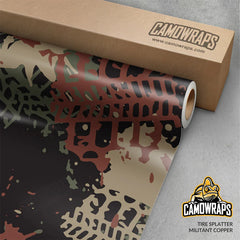 Tire Splatter Camo Vinyl Wraps - Camo Wraps