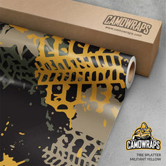 Tire Splatter Camo Vinyl Wraps - Camo Wraps