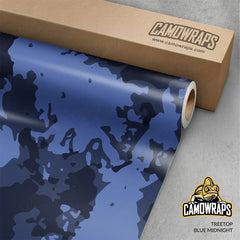 Treetop Blue Midnight Gun Skin Vinyl Wrap