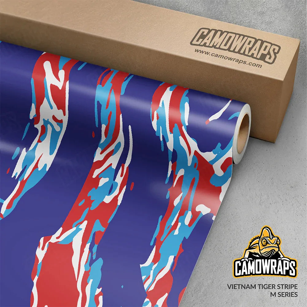 Vietnam Tiger Stripe Camo Vinyl Wraps - Camo Wraps