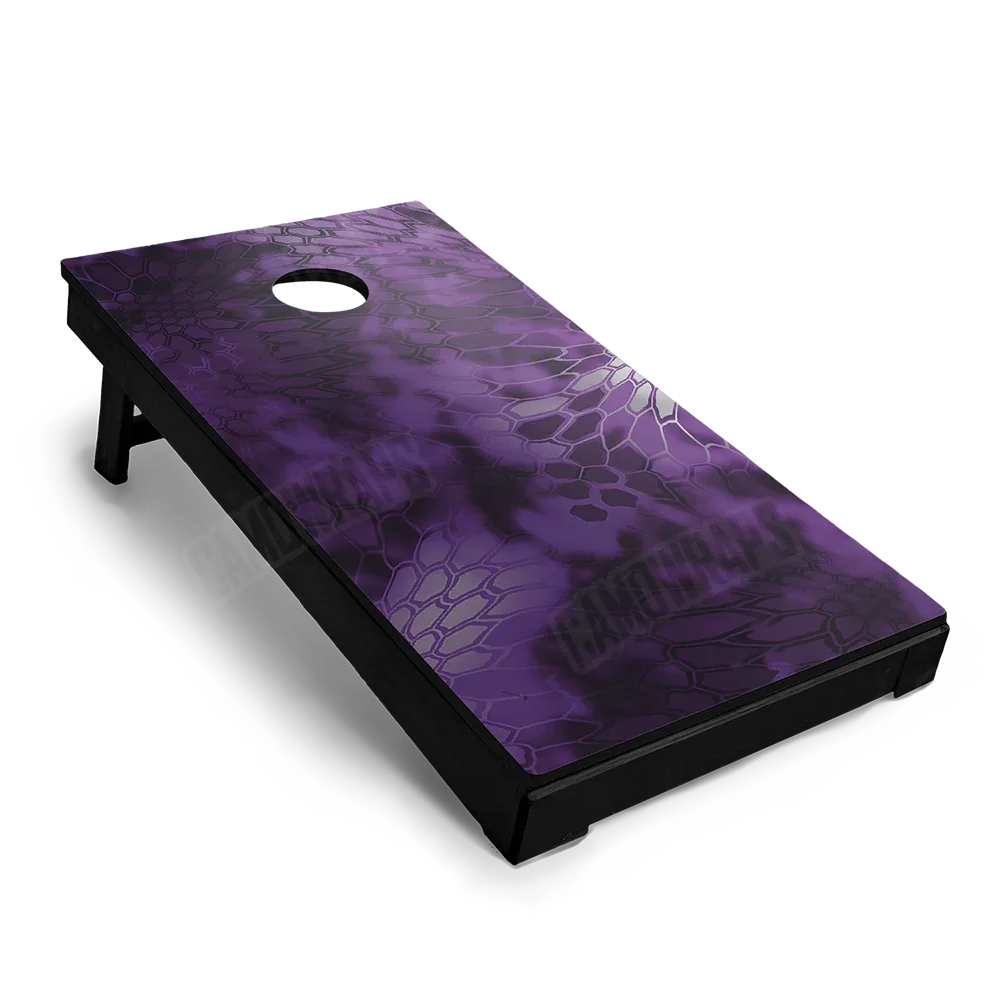 Kryptek Amethyst Cornhole Board Wraps