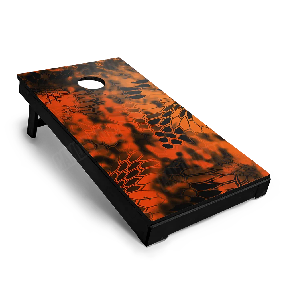 Kryptek Inferno Cornhole Board Wraps