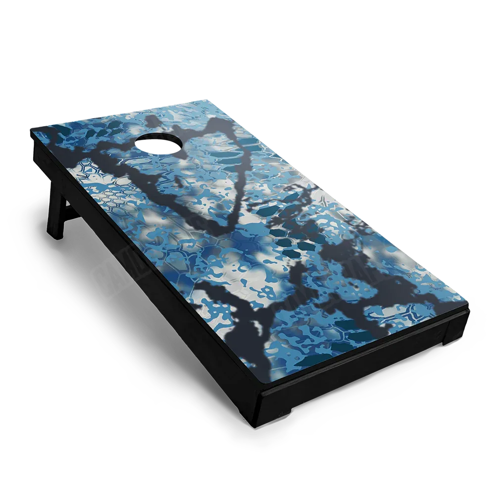 Kryptek Obskura Litus Cornhole Board Wraps