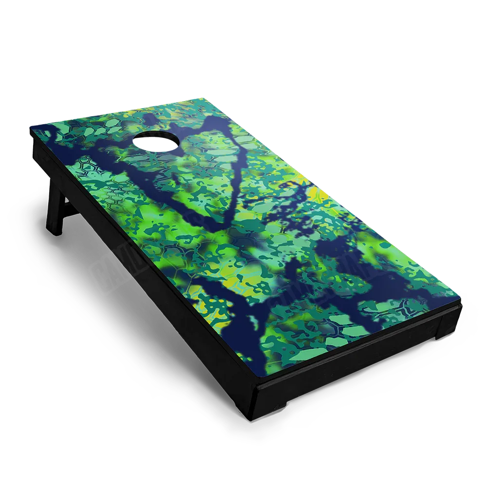 Kryptek Obskura Mahi Mahi Cornhole Board Wraps