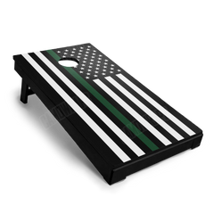 Patriotic Military Service Flag Cornhole Board Wraps