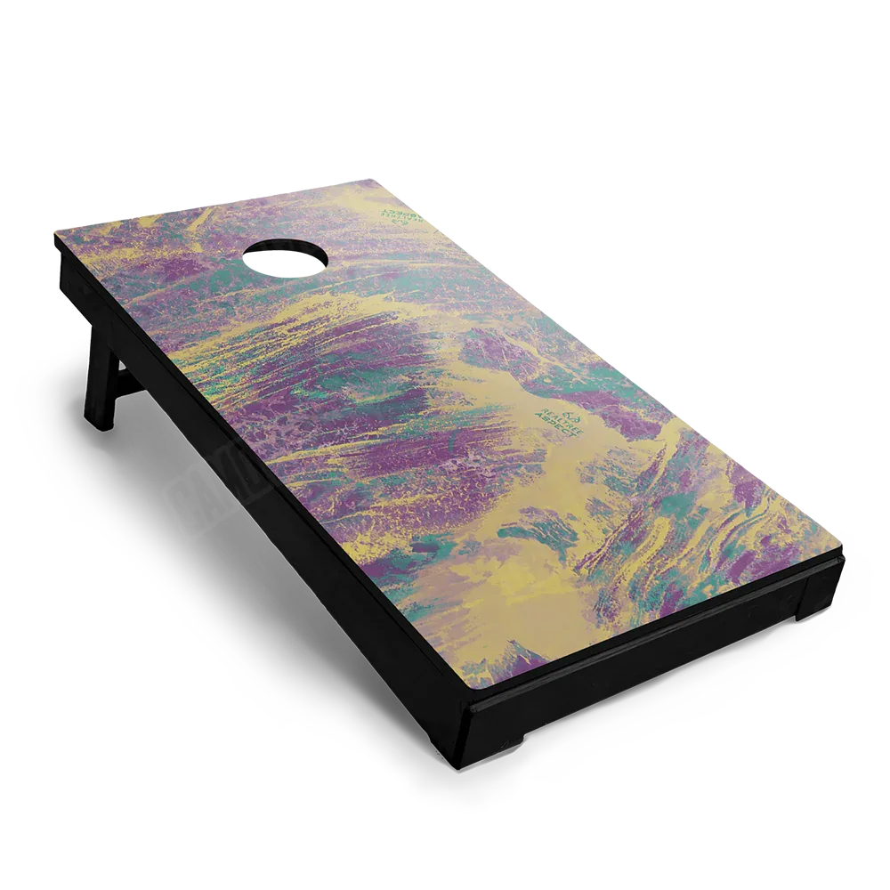 Realtree Aspect Royal Blue Cornhole Board Wraps