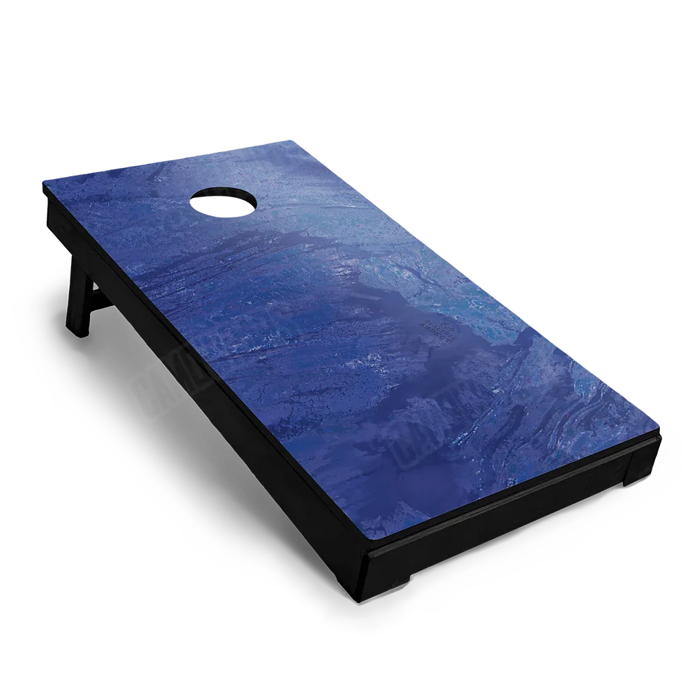 Realtree Aspect Royal Blue Cornhole Board Wraps
