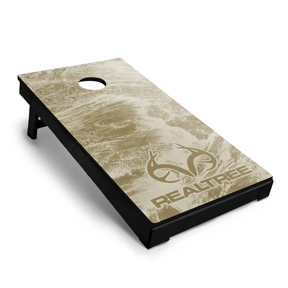 Realtree Aspect Sandbar Cornhole Board Wraps