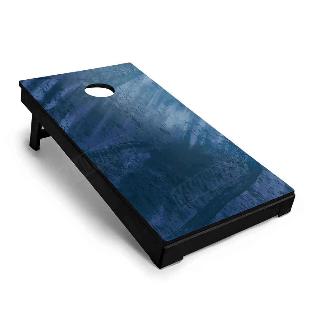 Realtree Fishing Blue Cornhole Board Wraps