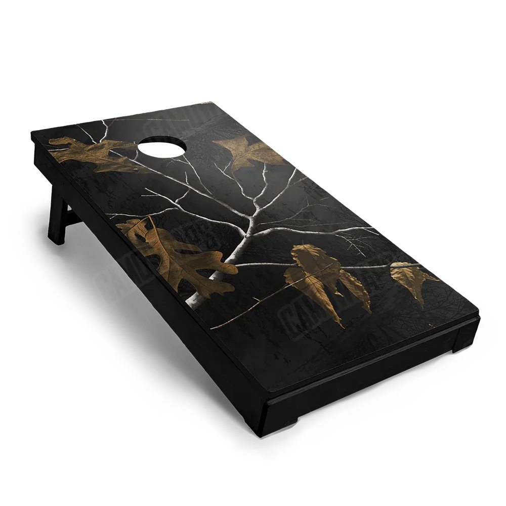 Realtree XTRA Colors Black Cornhole Board Wraps