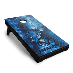 Realtree XTREME Dark Blue Cornhole Board Wraps