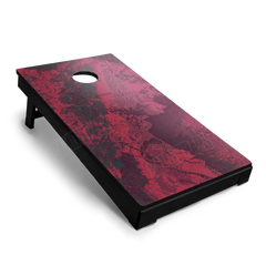 Realtree XTREME Dark Magenta Cornhole Board Wraps