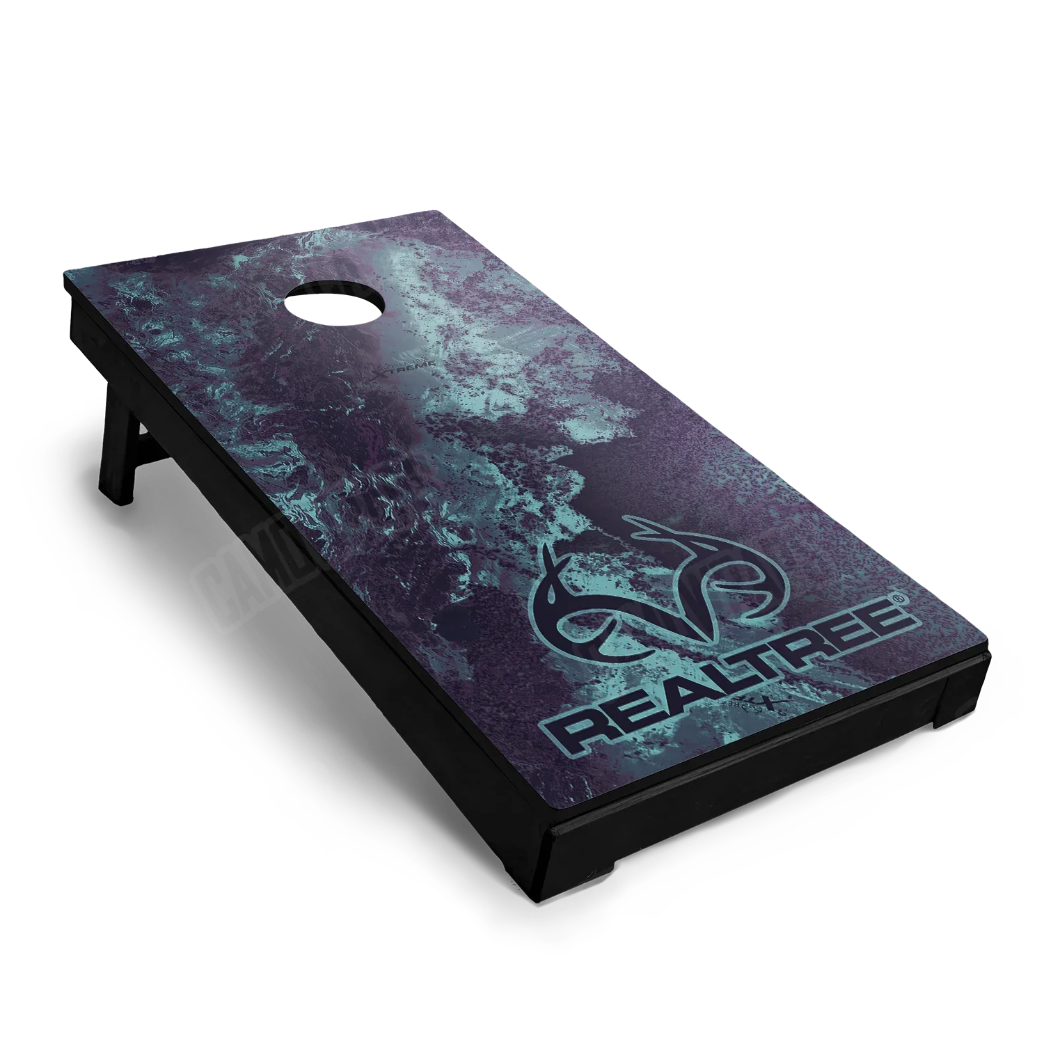 Realtree XTREME Frozen Grape Cornhole Board Wraps