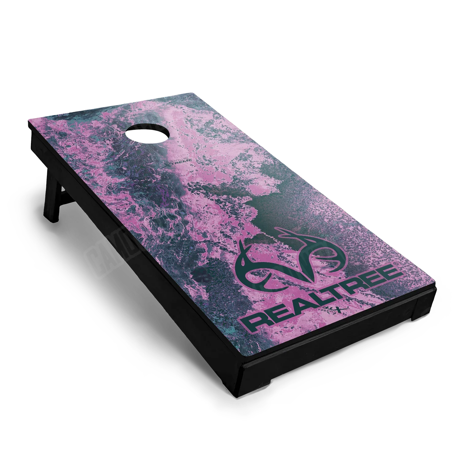 Realtree XTREME Lavender Haze Cornhole Board Wraps