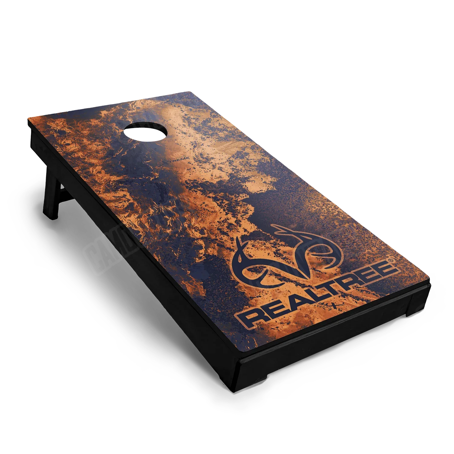 Realtree XTREME Spiced Navy Cornhole Board Wraps