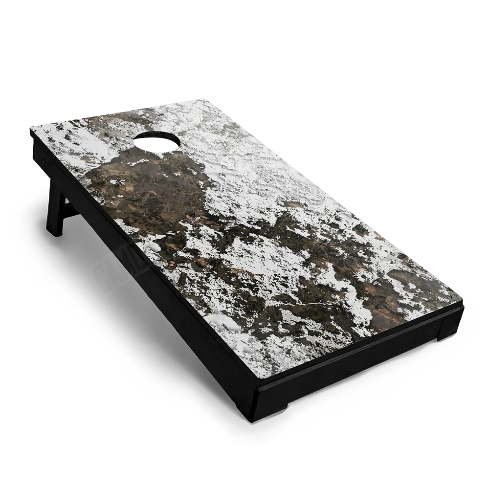 Substrate Snowfall Cornhole Board Wraps