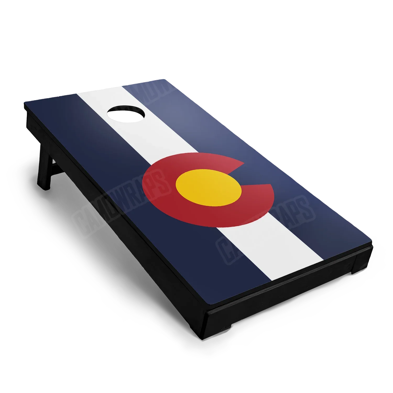 US States Colorado Flag Cornhole Board Wraps