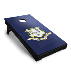 US States Connecticut Flag Cornhole Board Wraps