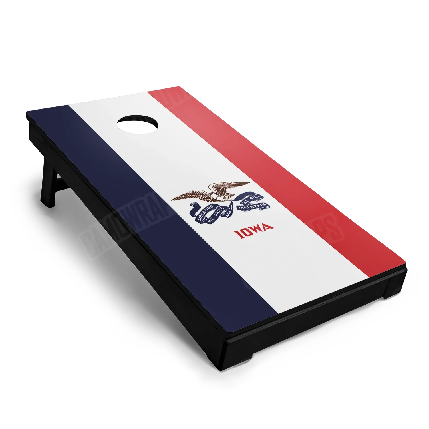 US States Iowa Flag Cornhole Board Wraps