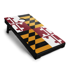 US States Maryland Flag Cornhole Board Wraps