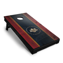 US States Mississippi Distressed Flag Cornhole Board Wraps