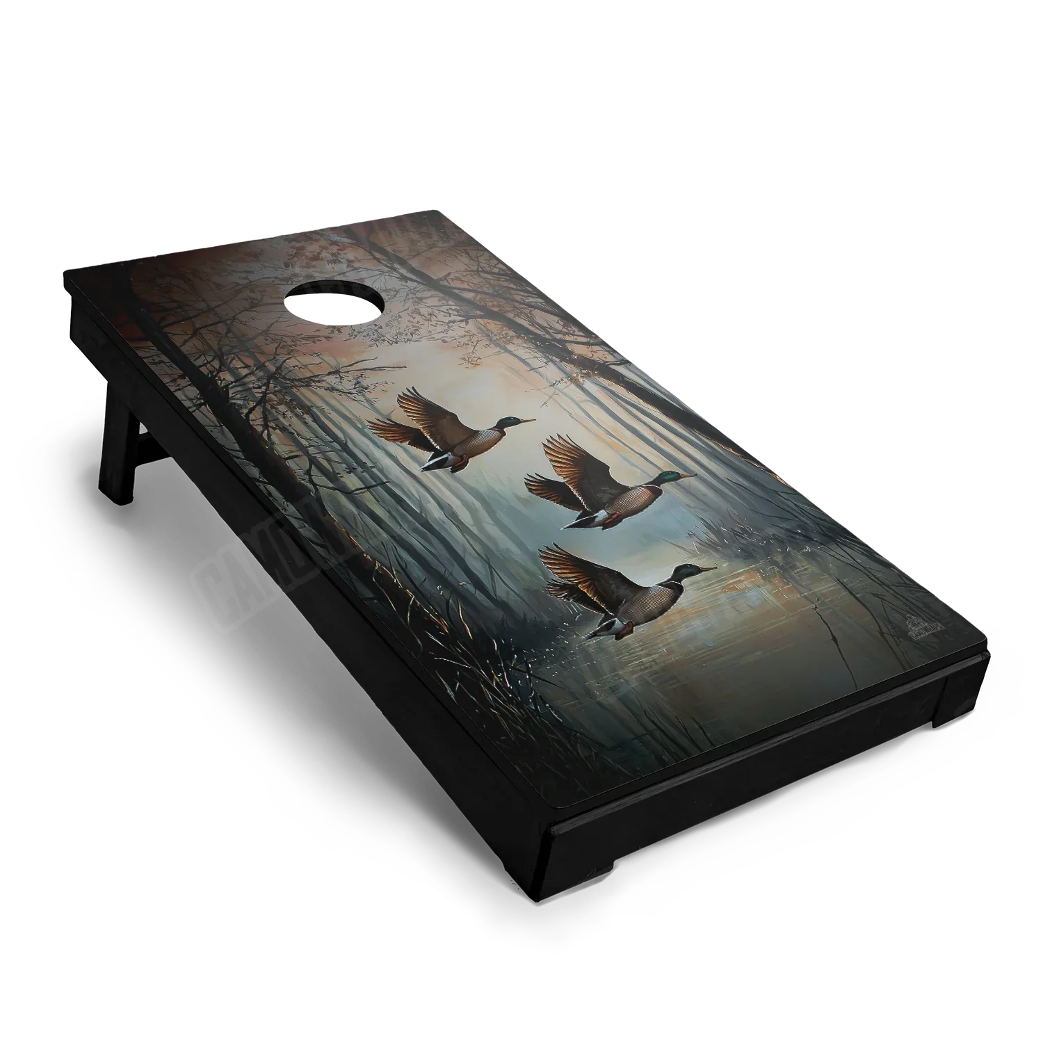 Wildlife Ducks Cornhole Board Wraps