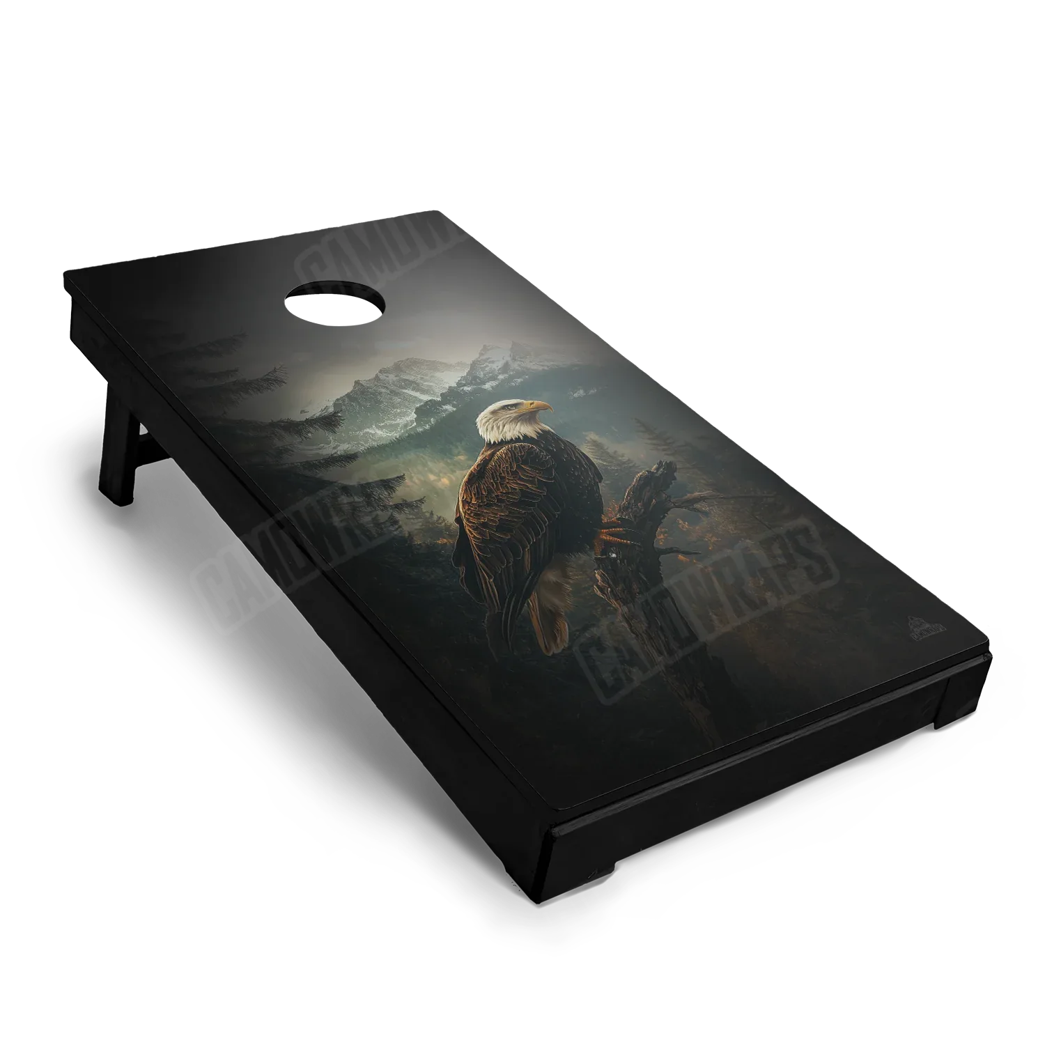 Wildlife Eagle Cornhole Board Wraps