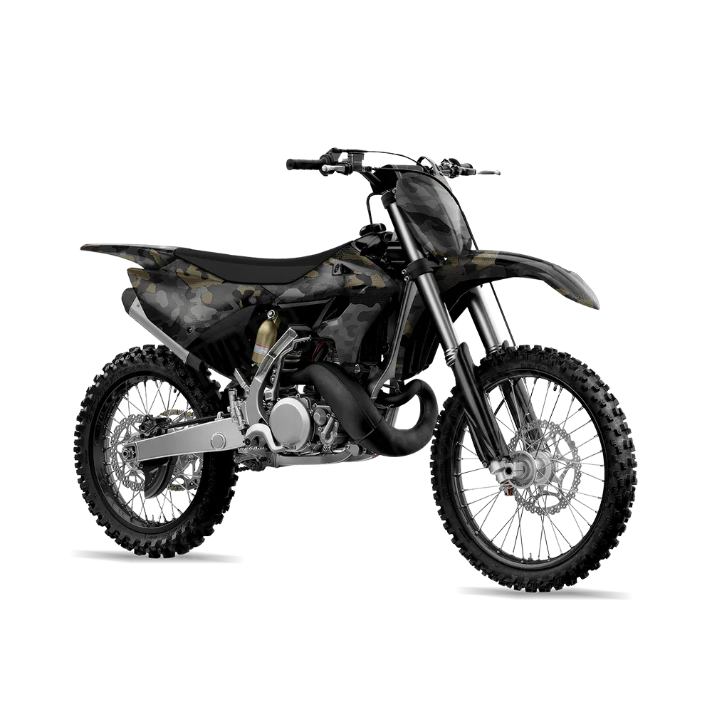 A-TACS U|CON Stealth Dirt Bike Wraps