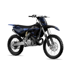 Compound Blue Midnight Dirt Bike Wraps