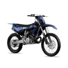 Compound Blue Urban Night Dirt Bike Wraps