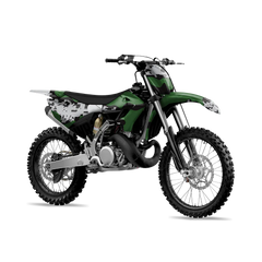 Compound Green Tiger Dirt Bike Wraps