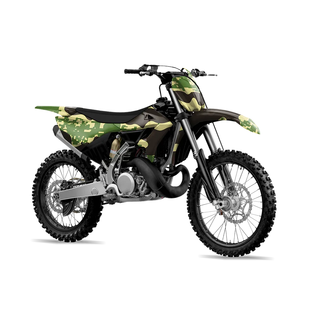 Compound Jungle Dirt Bike Wraps
