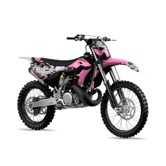 Compound Pink Tiger Dirt Bike Wraps