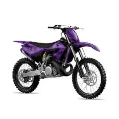 Crystal Elite Purple Dirt Bike Wraps