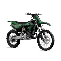 Damascus Green Dirt Bike Wraps