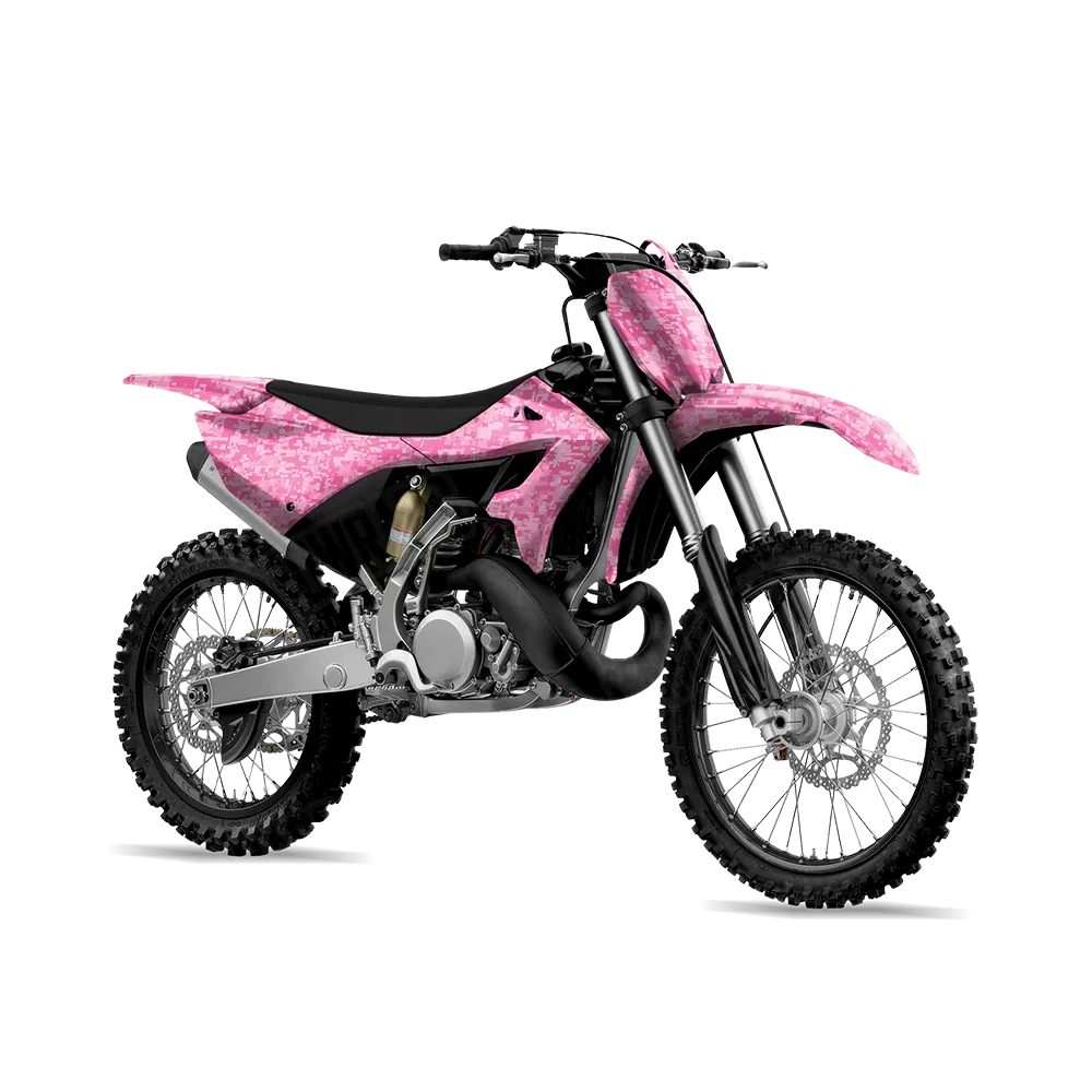 Digital Elite Pink Dirt Bike Wraps