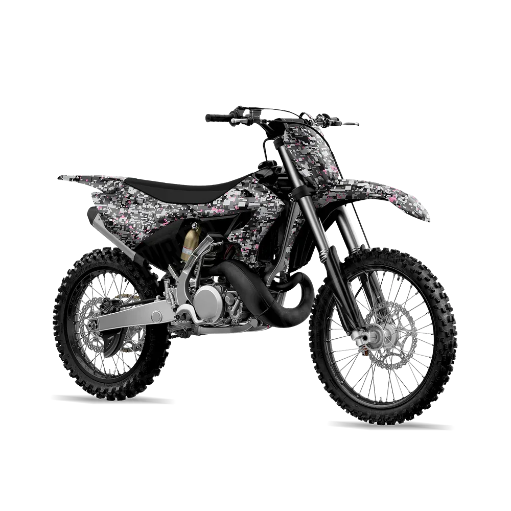 Digital Urban Pink Dirt Bike Wraps
